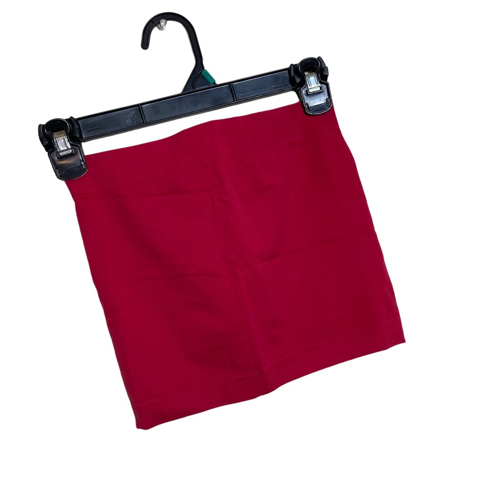 Express Tube Top One Size Vintage Red/Pink